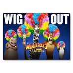 Cakatablo Madagascar 3 Film Afişi Mdf Ahşap Tablo