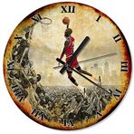 Cakatablo Michael Jordan Desenli Duvar Saati