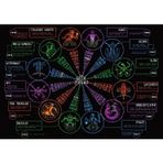 Cakatablo Mizahi Tablosuna Göre Meslekler 1000 Parça Puzzle Yapboz MDF Ahşap
