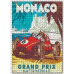 Cakatablo Monaco da Araba Yarışları Görseli 1000 Parça Puzzle Yapboz MDF Ahşap