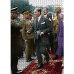 Cakatablo Mustafa Kemal Atatürk Renkli Fotoğraf 1000 Parça Puzzle Yapboz MDF Ahşap
