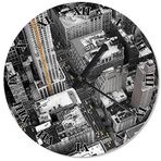 Cakatablo Newyork City Analog Duvar Saati