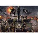 Cakatablo Ölüler Ordusu Tank Taburu 1000 Parça Puzzle Yapboz MDF Ahşap