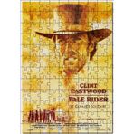 Cakatablo Pale Rider Clint Eastwood Afiş 1985 Film Afişi 120 Parça Puzzle Yapboz MDF Ahşap