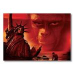 Cakatablo Planet Of The Apes - 1968 Mdf Ahşap Tablo