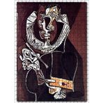 Cakatablo Portrait of a Painter, after El Greco, 1950 by Pablo Picasso 500 Parça Puzzle Yapboz MDF Ahşap