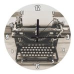 Cakatablo Remington Eski Daktilo Duvar Saati