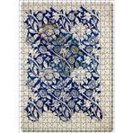 Cakatablo Seramik Çiçek Baskı 500 Parça Puzzle Yapboz MDF Ahşap