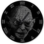 Cakatablo Smeagol Gollum Desenli Duvar Saati