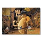 Cakatablo Sonsuza Kadar Shrek Kedi Görseli Mdf Ahşap Tablo