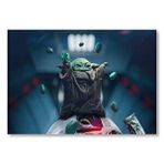 Cakatablo Star Wars Baby Yoda The Mandalorian Mdf Ahşap Tablo