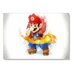 Cakatablo Super Mario Çizim Mdf Ahşap Tablo