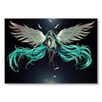 Cakatablo Tanrıça Melek Artwork Mdf Ahşap Tablo
