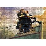 Cakatablo Titanic Rose ve Jack Güvertede 1000 Parça Puzzle