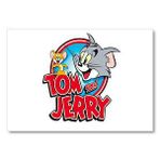 Cakatablo Tom Ve Jerry Gülen Yüzler Mdf Ahşap Tablo