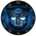 Cakatablo transformers logo Desenli Duvar Saati