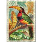 Cakatablo Tukan Kuşu Görseli 1000 Parça Puzzle Yapboz MDF Ahşap