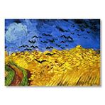 Cakatablo Vincent Van Gogh Buğday Tarlası Ve Kargalar Mdf Ahşap Tablo