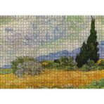 Cakatablo Vincent Van Gogh Selvili Buğday Tarlası 1000 Parça Puzzle Yapboz MDF Ahşap