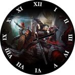 Cakatablo Witcher Macera Oyunu Görseli Duvar Saati