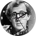 Cakatablo Woody Allen Kazak Gömlek Duvar Saati