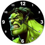 Cakatablo Yeşil Dev Hulk Tasarım Duvar Saati