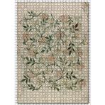 Cakatablo Yeşil Yapraklar ve Çiçekler Gravür 1000 Parça Puzzle Yapboz MDF Ahşap