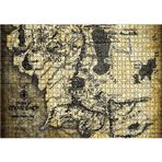 Cakatablo Yüzüklerin Efendisi Harita 1000 Parça Puzzle Yapboz MDF Ahşap, P10786-1000