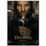 Cakatablo Yüzüklerin Efendisi Kralın Dönüşü Aragorn 1000 Parça Puzzle Yapboz MDF Ahşap