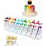Cake Drip 250 Ml. Cake Drip Sıvı Konfiseri Çikolata Sosu - 250 gr - Açık Yeşil