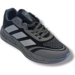 Cakgo Adistar 019-26 Süet Deri Lazerli Anatomik Erkek Sneaker - Siyah - Gümüş