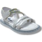 Cakgo Arzen Bebe 221-25 Anatomik Taşlı Cırtlı Kız Çocuk Sandalet 26-30