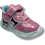 Cakgo Kuromi 725-26 Simli Parlak Deri Anatomik Kız Çocuk Sneaker Pembe Yeşil 22-25