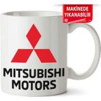 Çakılap 1mitsubishi Logo Baskılı Porselen Kupa Bardak