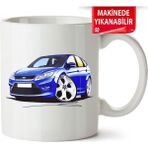Çakılap Ford Focus Mk2 Baskılı Porselen Kupa Bardak