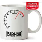 Çakılap Red Line Baskılı Kupa Bardak