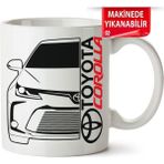 Çakılap Toyota Corolla E210 Baskılı Porselen Kupa Bardak