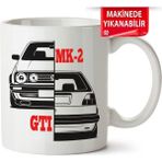 Çakılap Vw Golf 2 Baskılı Porselen Kupa Bardak