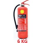 Çakır 6 kg Yangın Söndürme Tüpü - Kuru Kimyevi Tozlu Abc