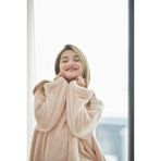 Cakkatex Peluş Wellsoft Ekstra Yumuşak Giyilebilir Battaniye - 130 x 170 cm - Pudra Pembe
