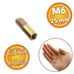 Cakma Celik Dubel Ic Disli M6 Mm Raf Iskele Montaj Baglanti Monte Zemin Tavan Beton Asma Aparat