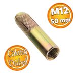 Cakmali Celik Dubel Ic Disli M12 Mm Raf Iskele Montaj Baglanti Monte Zemin Tavan Beton Asma Aparat