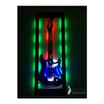 Çakra Gitar Led Işıklı Ahşap Tablo