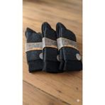Caks Socks Havlu Yün Erkek Çorap Dikişsiz 3'lü Paket Asorti - 40 - 45 - Siyah