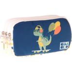 Calacilo Erkek Çocuk Ilkokul Kalem Çantası - Dinazor Baskılı Petrol Mavi Renk (Dinosaur) - C4046