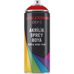 Caldini 400 ml RAL-3000 Massey Ferguson Kırmızı Sprey Boya