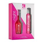 Caldion 100 ml Night EDT ve 150 ml Deodorant Sprey Kadın Parfüm Seti