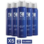 Caldion Ferah Erkek Deodorant Spreyi 150 ml - 5'li Paket