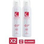 Caldion Kadınlar İçin 150 ml x 2 Pudrasız Sprey Deodorant 24 Saat Koruma Sağlar