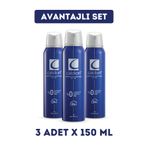 Caldion Men Deodorant 150ml x3 Adet